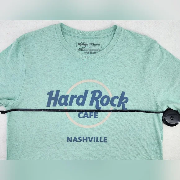 Hard Rock Cafe Nashville Tennessee Green T-Shirt Women's Size Medium - Picture 4 of 6